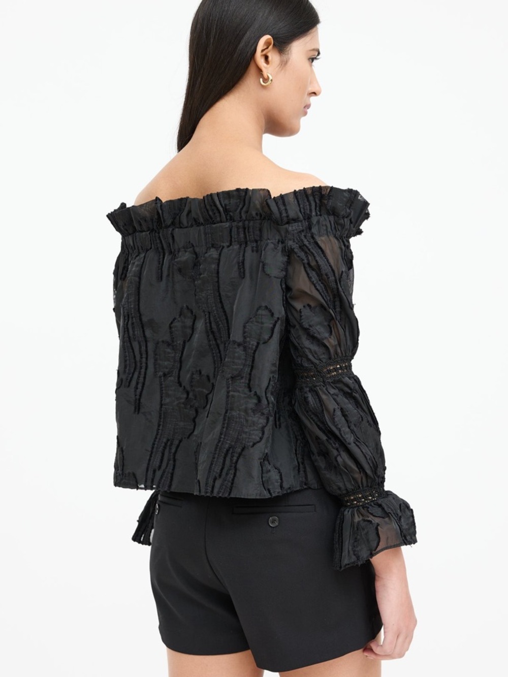 Alexis | Off Shoulder Ruffle Top - Picture 2 of 6